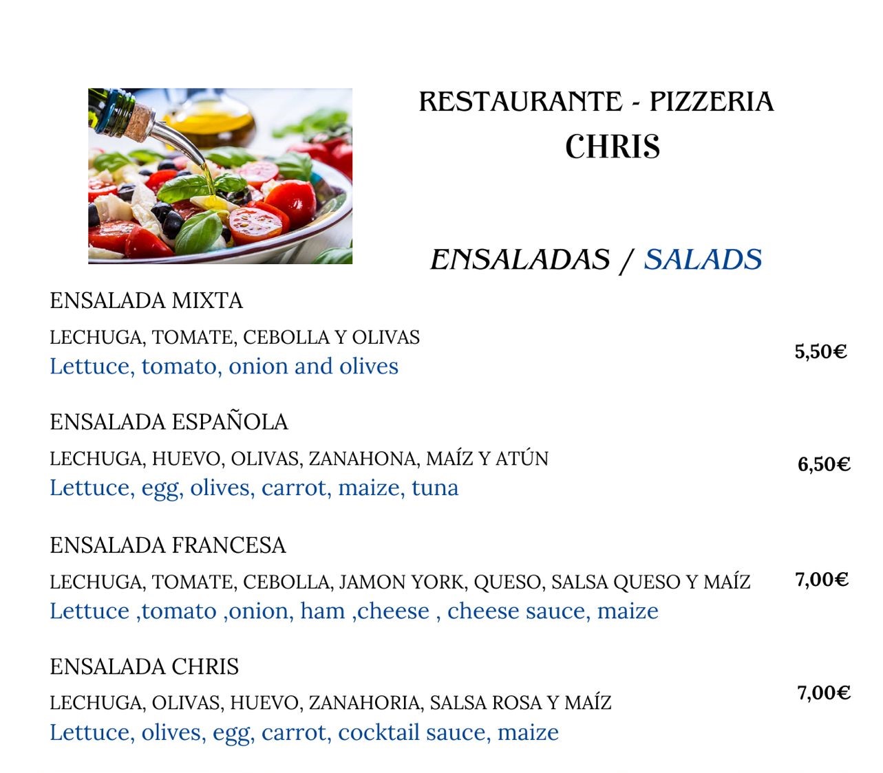 Ensaladas